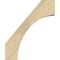 Ekena Millwork 6"W x 20"D x 24"H Westlake Rough Sawn Knee Brace, Douglas Fir BRC06X20X24WTL00RDF - alternate 4